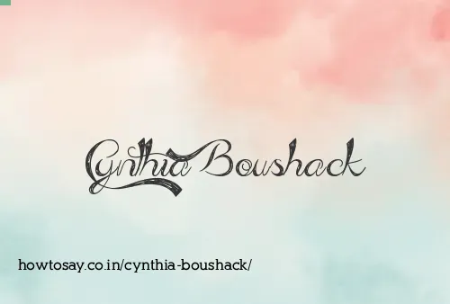 Cynthia Boushack