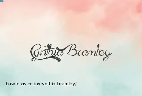 Cynthia Bramley
