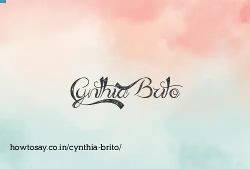Cynthia Brito