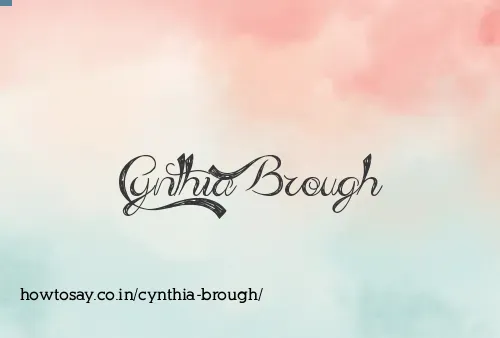 Cynthia Brough