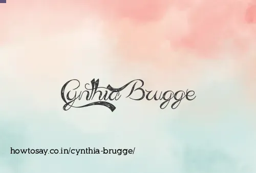 Cynthia Brugge