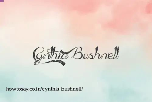 Cynthia Bushnell