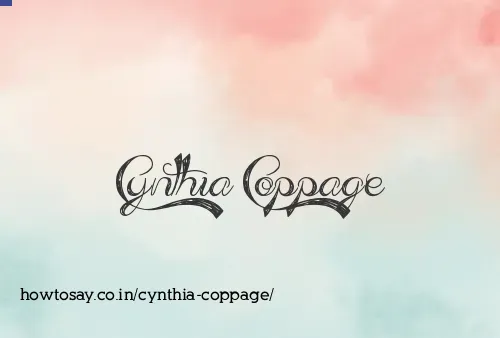 Cynthia Coppage