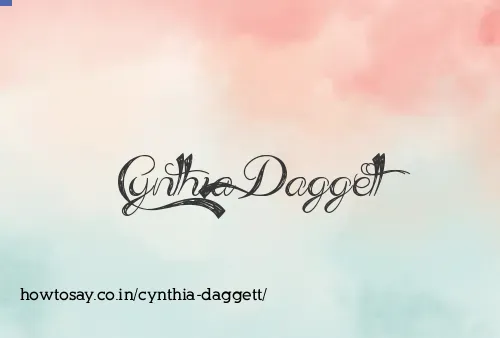 Cynthia Daggett