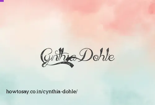 Cynthia Dohle