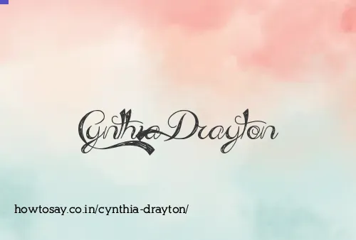 Cynthia Drayton