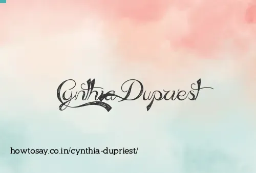 Cynthia Dupriest