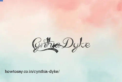 Cynthia Dyke