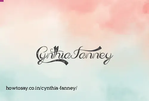 Cynthia Fanney