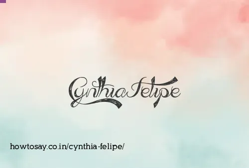 Cynthia Felipe
