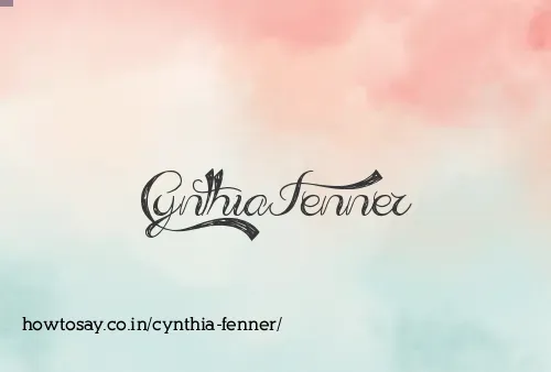 Cynthia Fenner