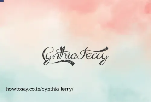Cynthia Ferry