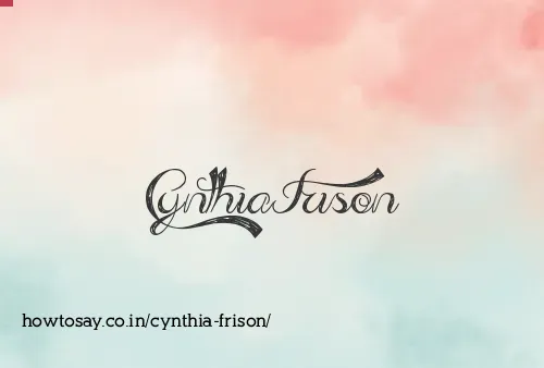 Cynthia Frison