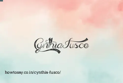 Cynthia Fusco