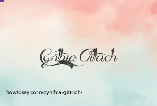 Cynthia Gittrich