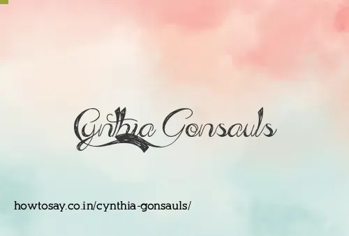 Cynthia Gonsauls