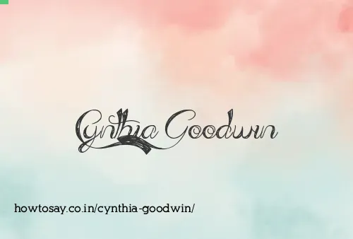 Cynthia Goodwin