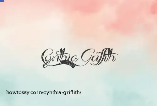 Cynthia Griffith