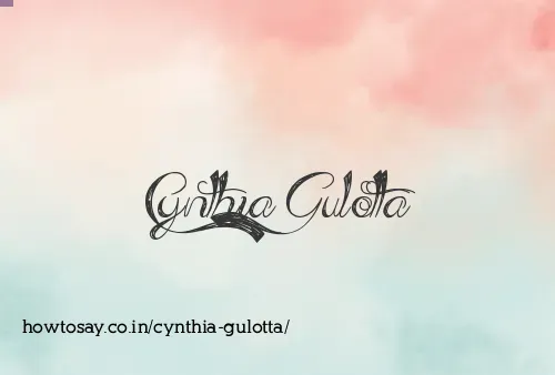 Cynthia Gulotta