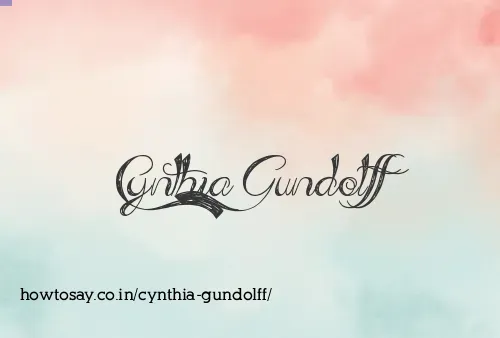 Cynthia Gundolff