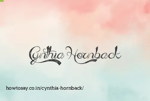 Cynthia Hornback