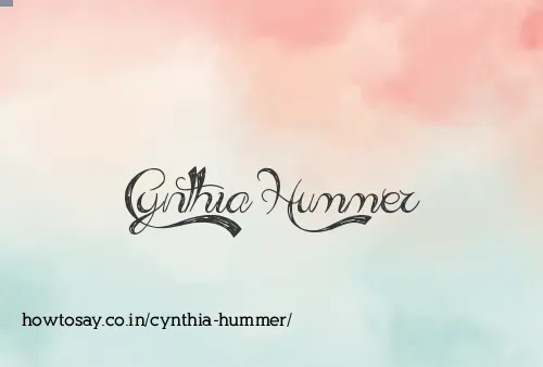 Cynthia Hummer