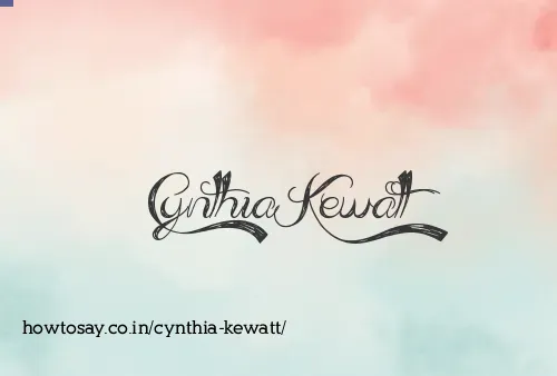 Cynthia Kewatt