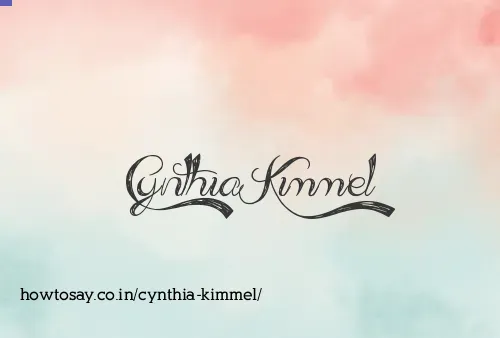 Cynthia Kimmel