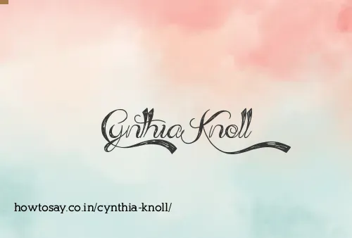Cynthia Knoll