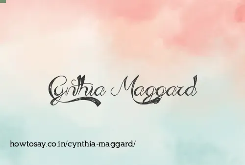 Cynthia Maggard