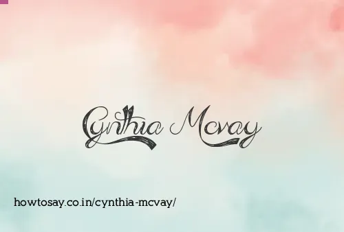 Cynthia Mcvay