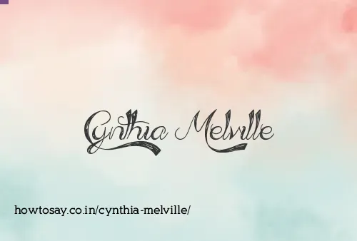 Cynthia Melville