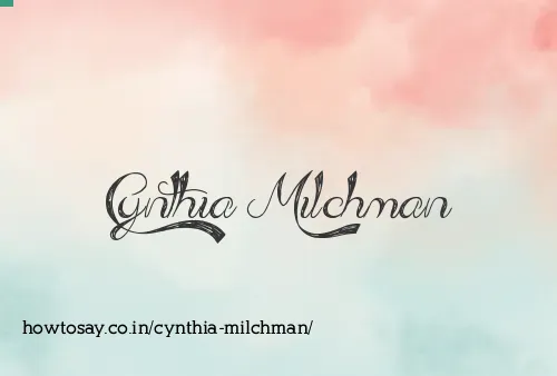 Cynthia Milchman