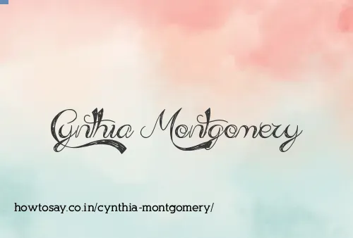 Cynthia Montgomery