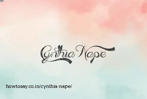 Cynthia Nape
