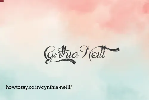 Cynthia Neill