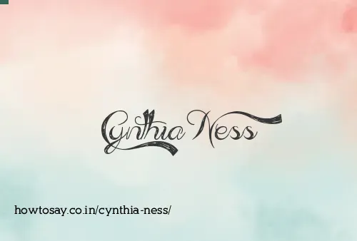 Cynthia Ness