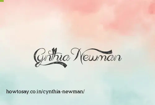 Cynthia Newman