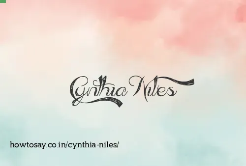 Cynthia Niles