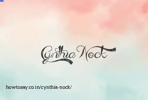 Cynthia Nock