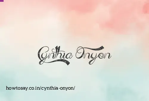 Cynthia Onyon