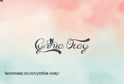 Cynthia Oray