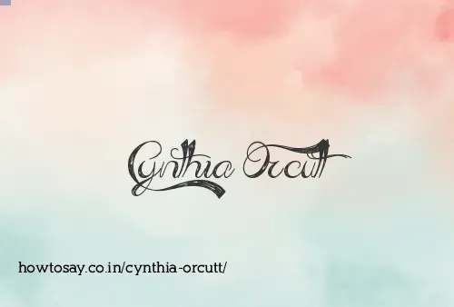 Cynthia Orcutt