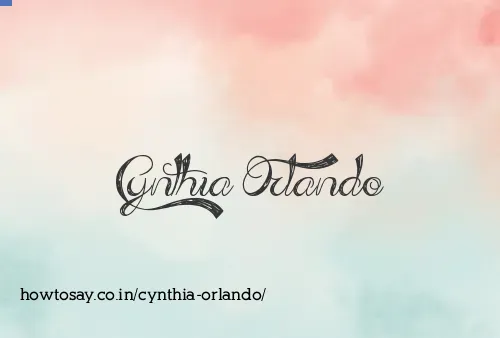 Cynthia Orlando
