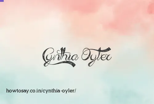 Cynthia Oyler