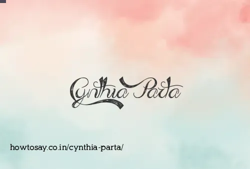 Cynthia Parta