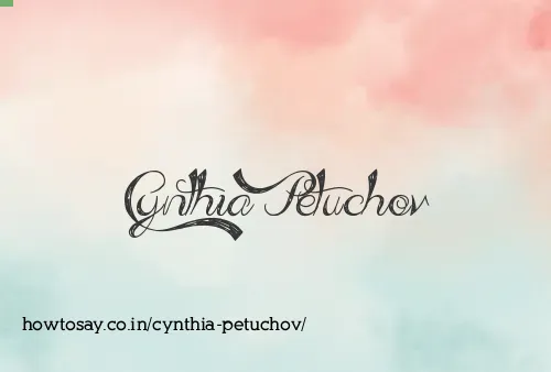 Cynthia Petuchov