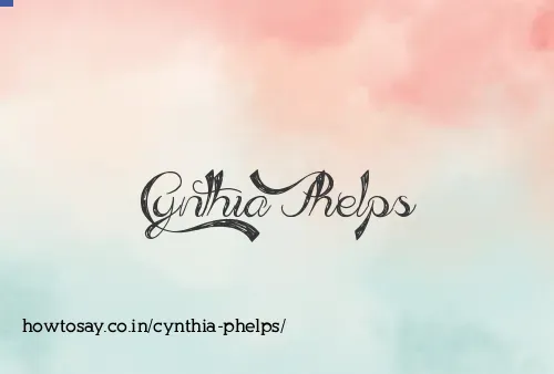 Cynthia Phelps