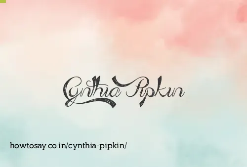 Cynthia Pipkin