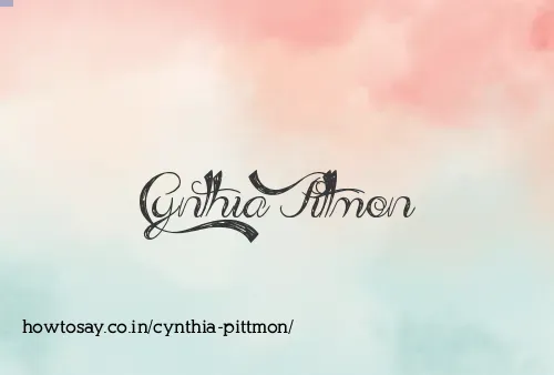Cynthia Pittmon